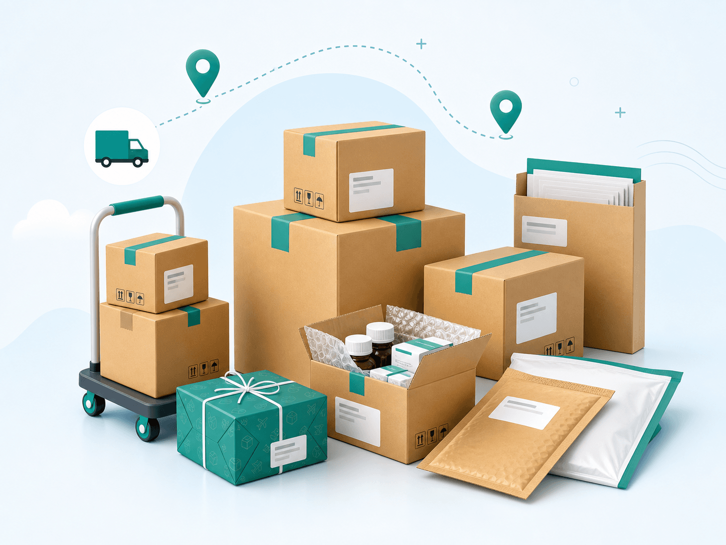 Shipshopy package boxes